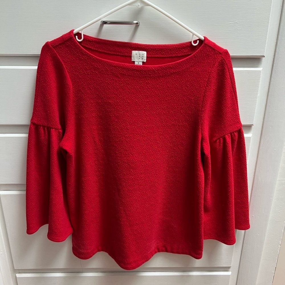 Red blouse size s